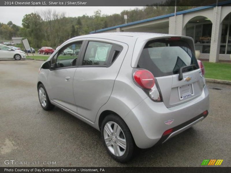 Silver Ice / Silver/Silver 2014 Chevrolet Spark LS