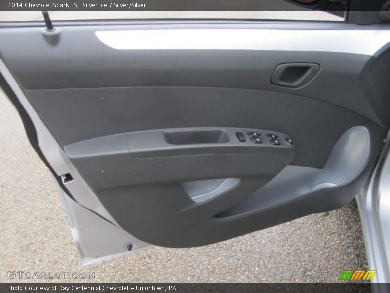Silver Ice / Silver/Silver 2014 Chevrolet Spark LS
