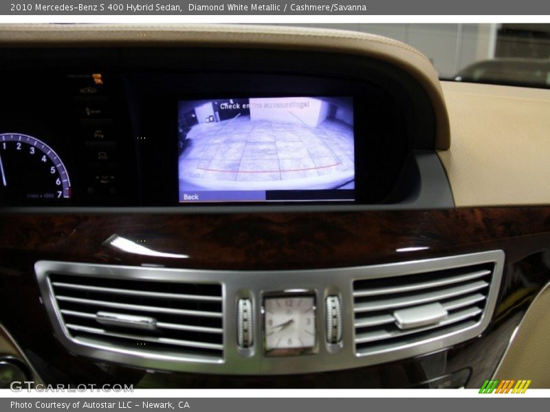 Diamond White Metallic / Cashmere/Savanna 2010 Mercedes-Benz S 400 Hybrid Sedan