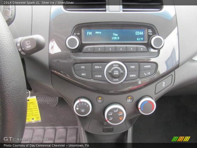 Silver Ice / Silver/Silver 2014 Chevrolet Spark LS