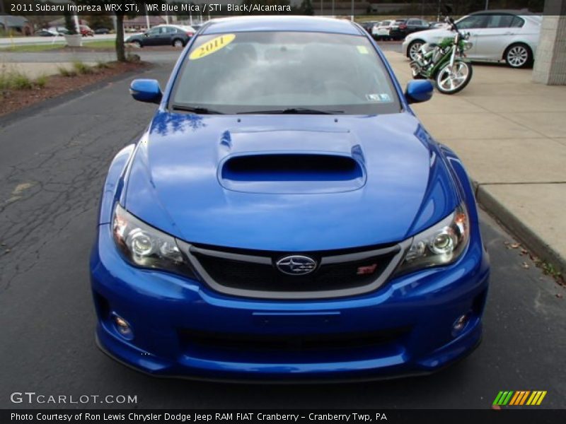  2011 Impreza WRX STi WR Blue Mica