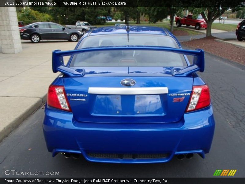  2011 Impreza WRX STi WR Blue Mica