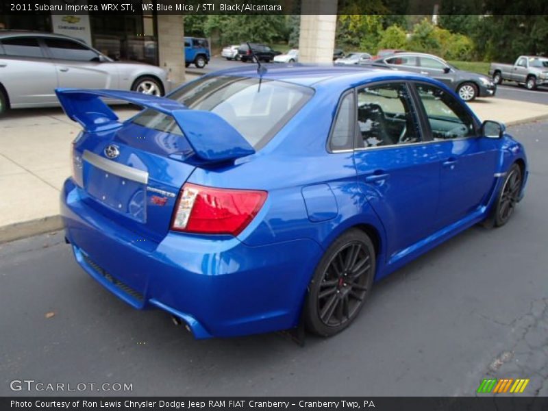  2011 Impreza WRX STi WR Blue Mica