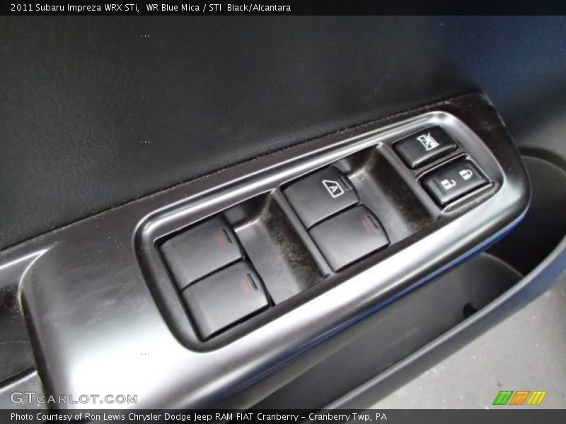 Controls of 2011 Impreza WRX STi