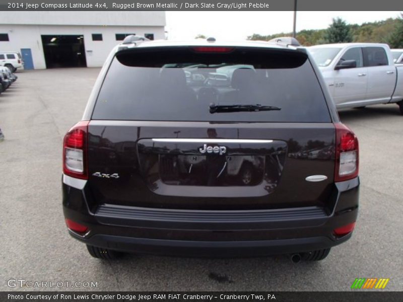 Rugged Brown Metallic / Dark Slate Gray/Light Pebble 2014 Jeep Compass Latitude 4x4