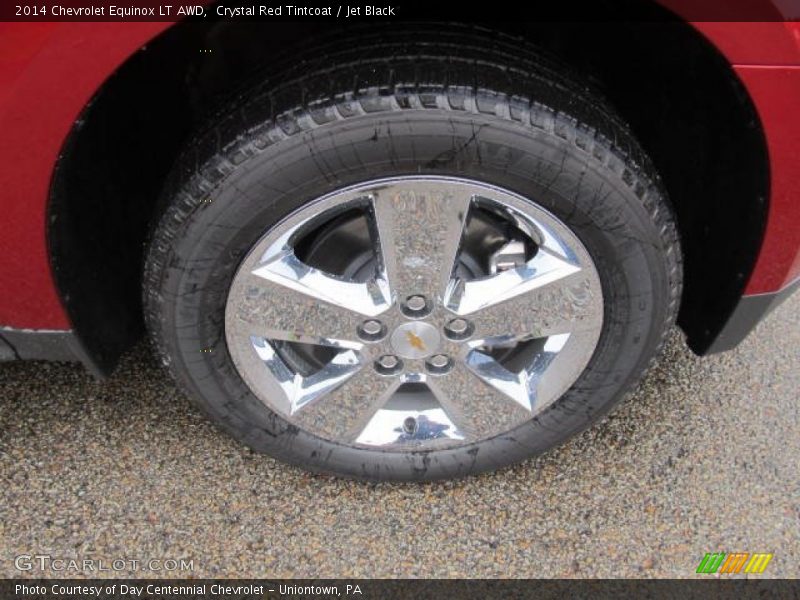 Crystal Red Tintcoat / Jet Black 2014 Chevrolet Equinox LT AWD