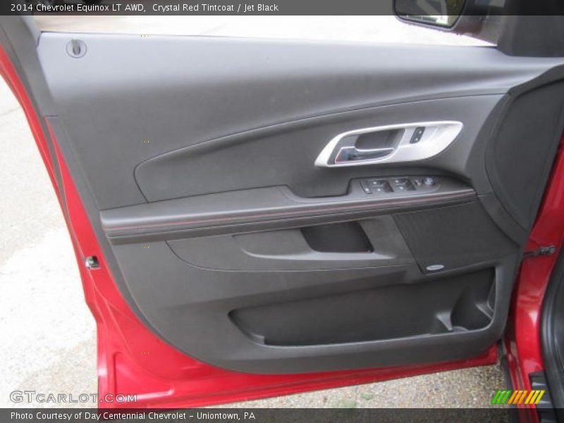 Crystal Red Tintcoat / Jet Black 2014 Chevrolet Equinox LT AWD