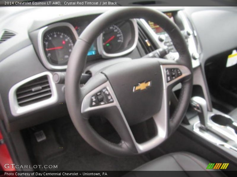 Crystal Red Tintcoat / Jet Black 2014 Chevrolet Equinox LT AWD