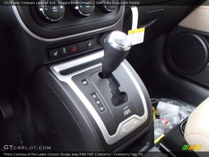  2014 Compass Latitude 4x4 6 Speed Automatic Shifter