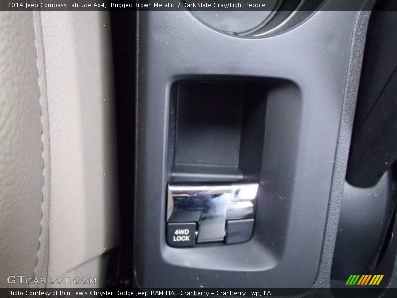Rugged Brown Metallic / Dark Slate Gray/Light Pebble 2014 Jeep Compass Latitude 4x4
