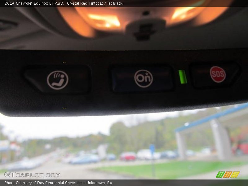 Crystal Red Tintcoat / Jet Black 2014 Chevrolet Equinox LT AWD