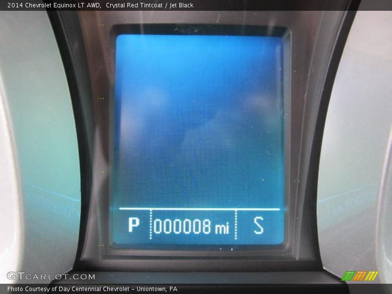 Crystal Red Tintcoat / Jet Black 2014 Chevrolet Equinox LT AWD