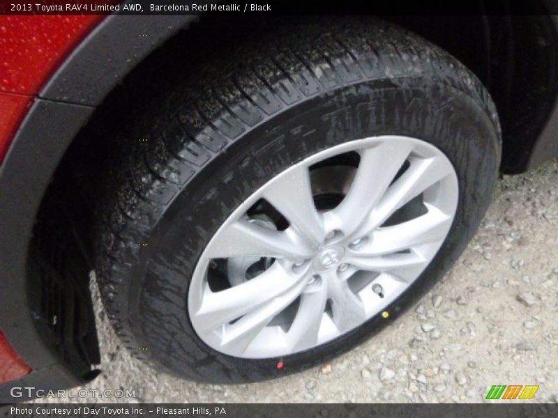 Barcelona Red Metallic / Black 2013 Toyota RAV4 Limited AWD