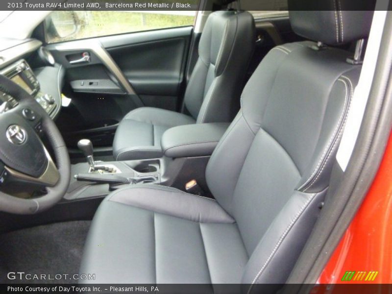 Barcelona Red Metallic / Black 2013 Toyota RAV4 Limited AWD