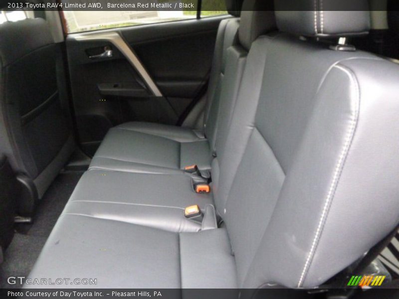 Barcelona Red Metallic / Black 2013 Toyota RAV4 Limited AWD