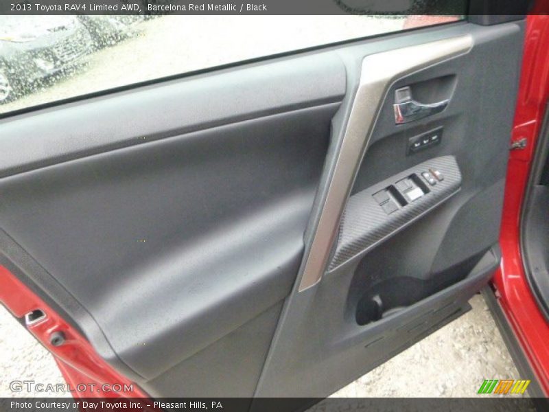 Barcelona Red Metallic / Black 2013 Toyota RAV4 Limited AWD
