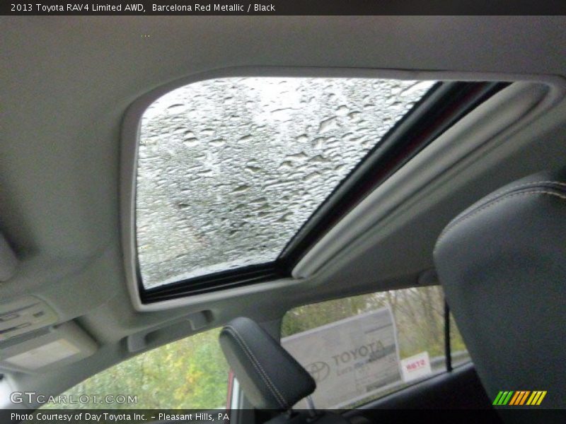 Barcelona Red Metallic / Black 2013 Toyota RAV4 Limited AWD