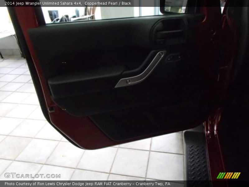 Copperhead Pearl / Black 2014 Jeep Wrangler Unlimited Sahara 4x4
