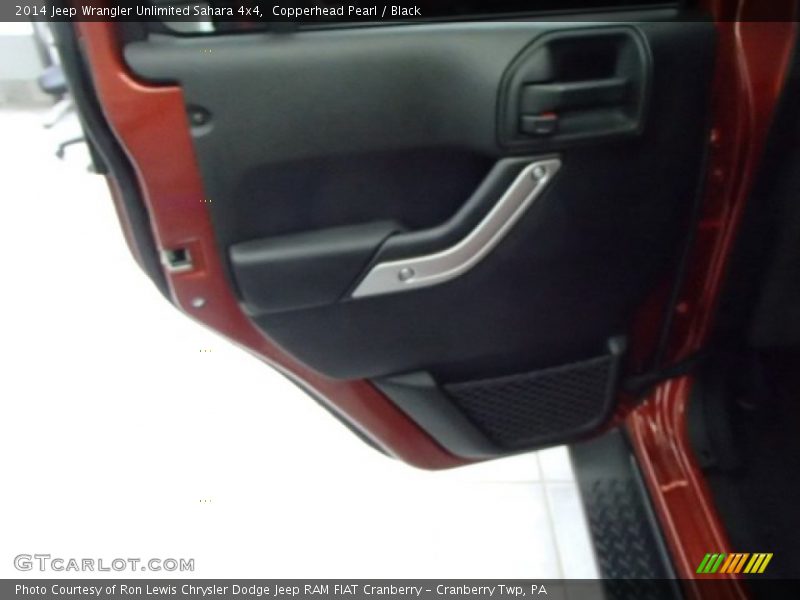 Copperhead Pearl / Black 2014 Jeep Wrangler Unlimited Sahara 4x4