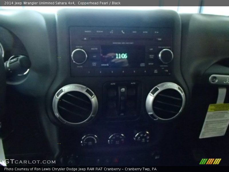 Copperhead Pearl / Black 2014 Jeep Wrangler Unlimited Sahara 4x4