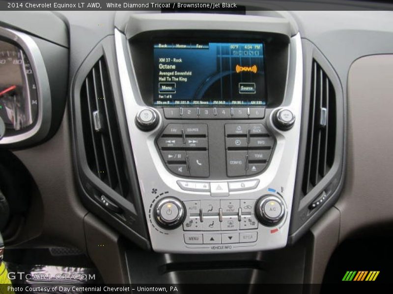 White Diamond Tricoat / Brownstone/Jet Black 2014 Chevrolet Equinox LT AWD