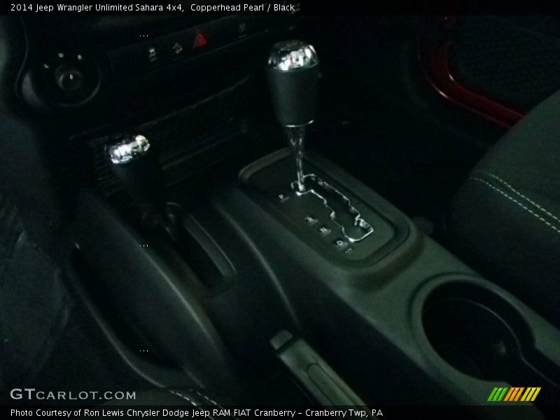 Copperhead Pearl / Black 2014 Jeep Wrangler Unlimited Sahara 4x4