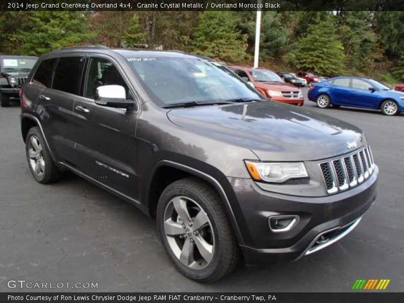 Granite Crystal Metallic / Overland Morocco Black 2014 Jeep Grand Cherokee Overland 4x4