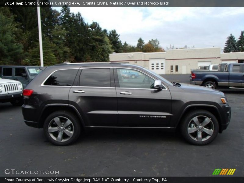 Granite Crystal Metallic / Overland Morocco Black 2014 Jeep Grand Cherokee Overland 4x4