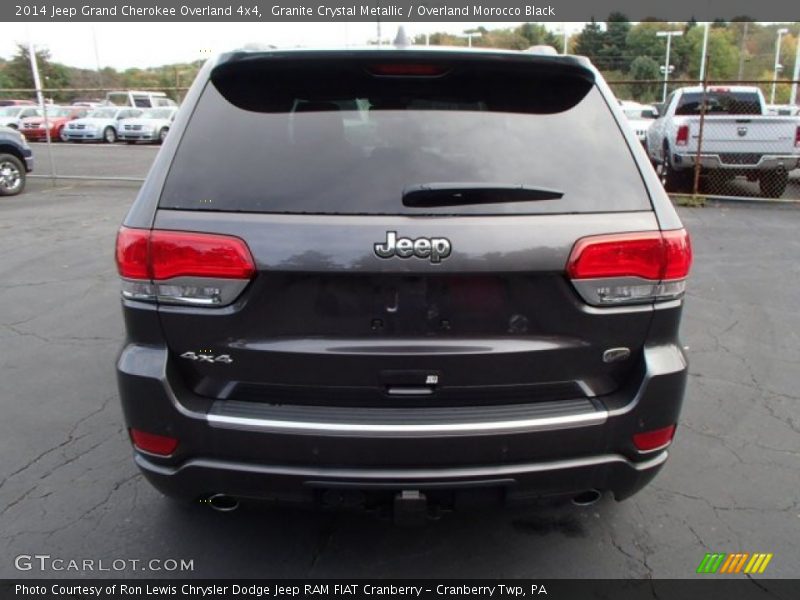 Granite Crystal Metallic / Overland Morocco Black 2014 Jeep Grand Cherokee Overland 4x4