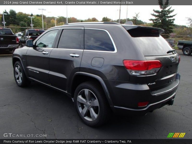 Granite Crystal Metallic / Overland Morocco Black 2014 Jeep Grand Cherokee Overland 4x4