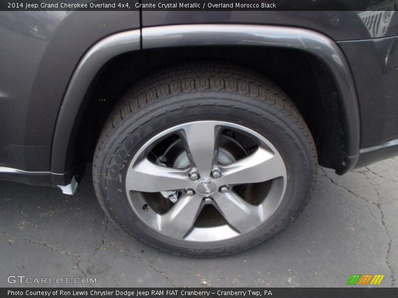 Granite Crystal Metallic / Overland Morocco Black 2014 Jeep Grand Cherokee Overland 4x4
