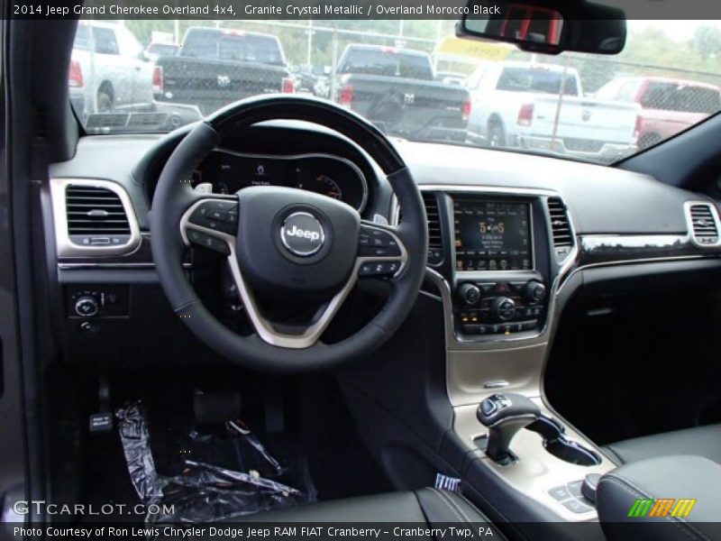 Granite Crystal Metallic / Overland Morocco Black 2014 Jeep Grand Cherokee Overland 4x4