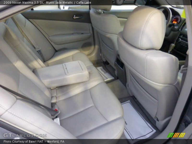 Mystic Jade Metallic / Caffe Latte 2009 Nissan Maxima 3.5 SV