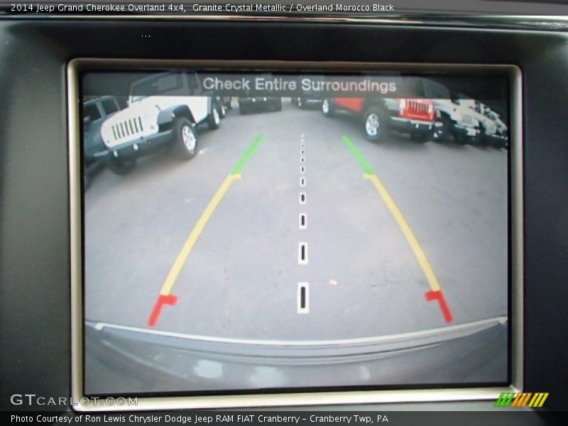 Granite Crystal Metallic / Overland Morocco Black 2014 Jeep Grand Cherokee Overland 4x4
