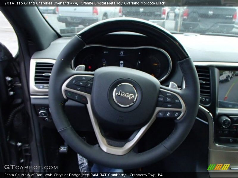 Granite Crystal Metallic / Overland Morocco Black 2014 Jeep Grand Cherokee Overland 4x4