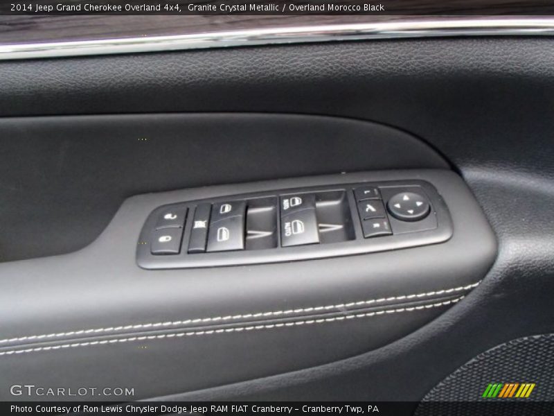 Granite Crystal Metallic / Overland Morocco Black 2014 Jeep Grand Cherokee Overland 4x4