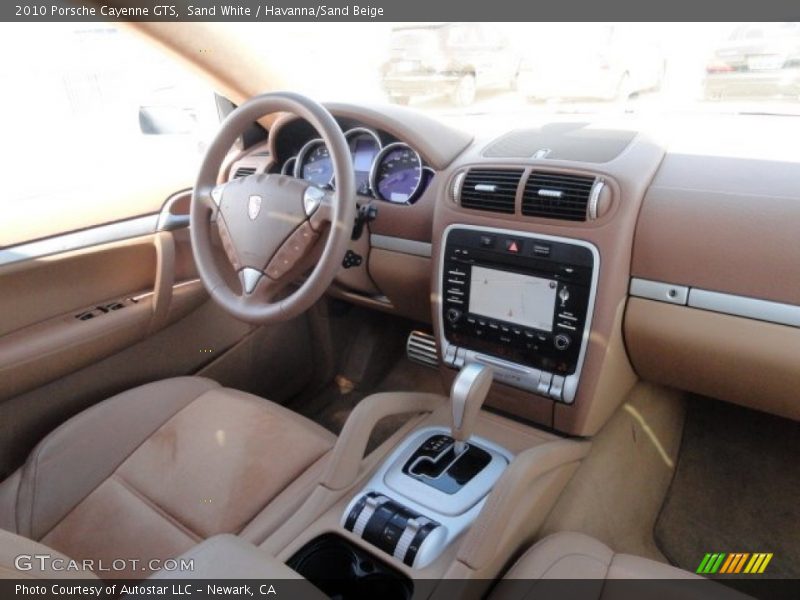 Dashboard of 2010 Cayenne GTS