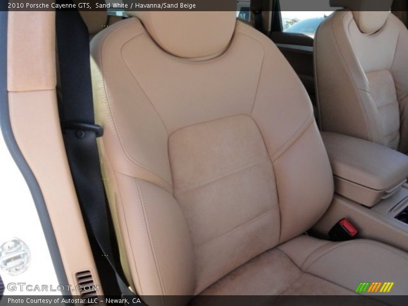 Front Seat of 2010 Cayenne GTS