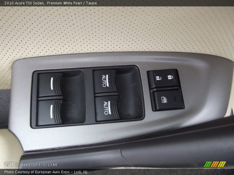 Premium White Pearl / Taupe 2010 Acura TSX Sedan