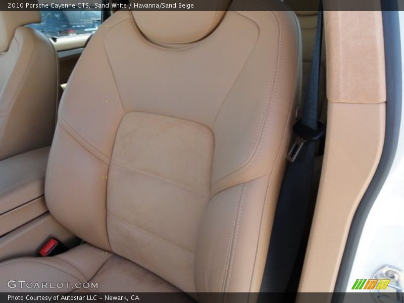 Front Seat of 2010 Cayenne GTS