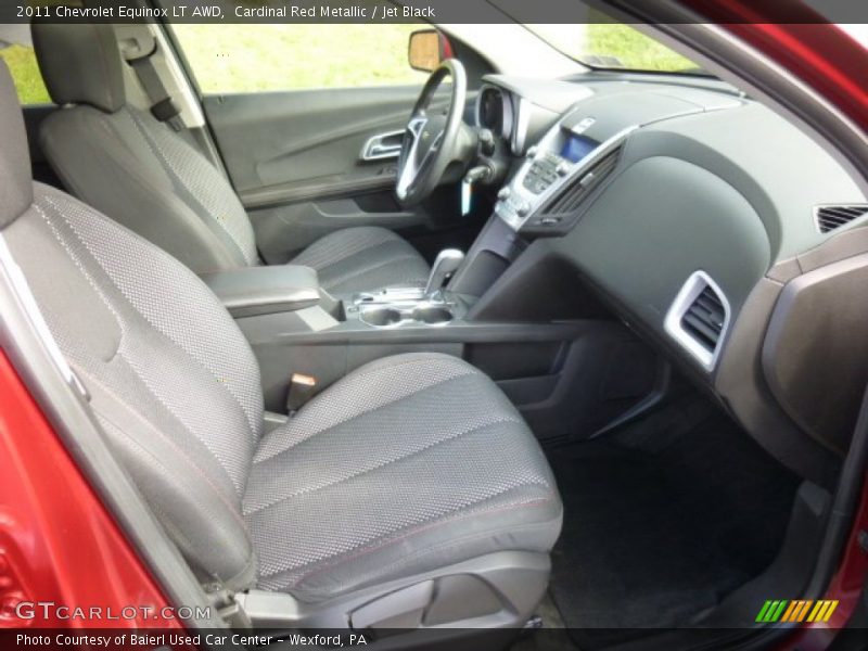 Cardinal Red Metallic / Jet Black 2011 Chevrolet Equinox LT AWD