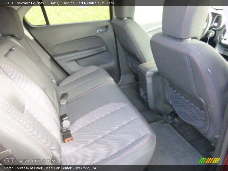 Cardinal Red Metallic / Jet Black 2011 Chevrolet Equinox LT AWD