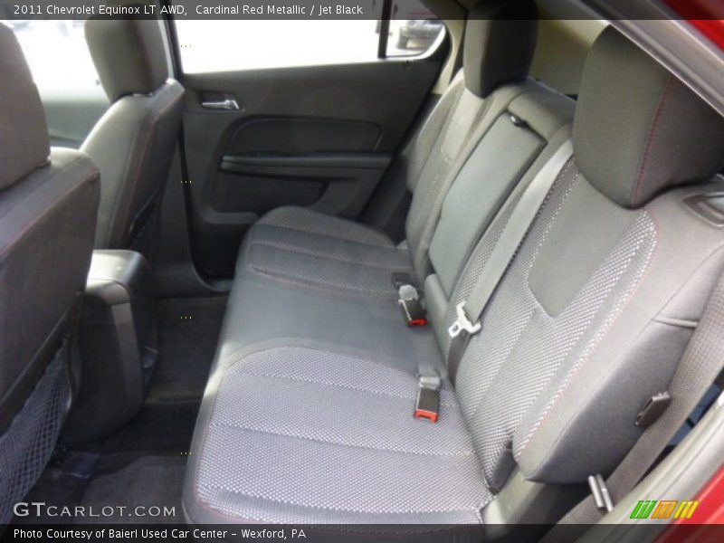 Cardinal Red Metallic / Jet Black 2011 Chevrolet Equinox LT AWD