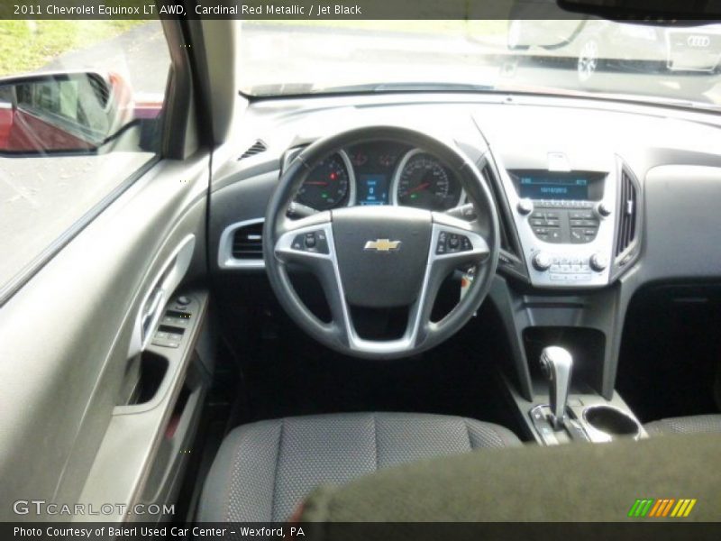 Cardinal Red Metallic / Jet Black 2011 Chevrolet Equinox LT AWD