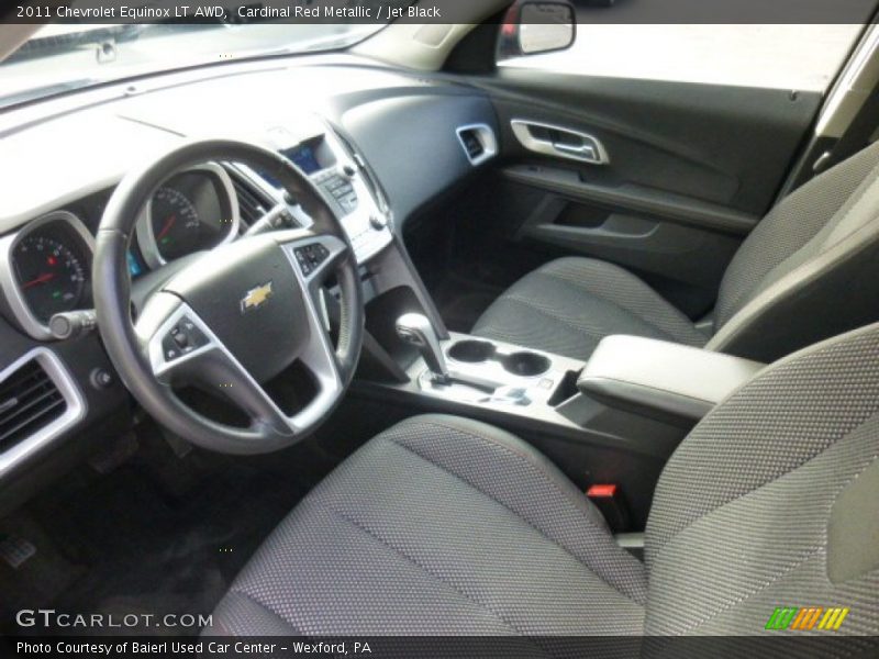 Cardinal Red Metallic / Jet Black 2011 Chevrolet Equinox LT AWD