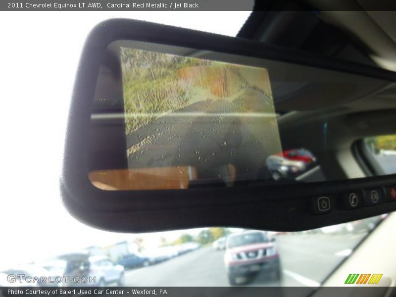 Cardinal Red Metallic / Jet Black 2011 Chevrolet Equinox LT AWD