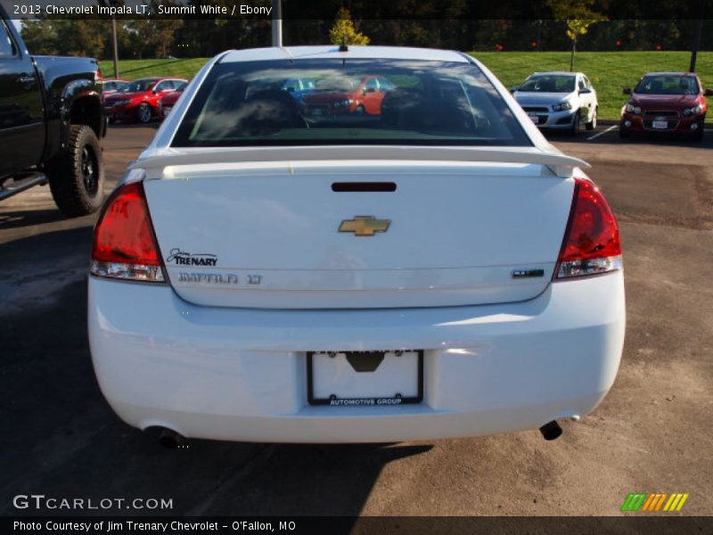 Summit White / Ebony 2013 Chevrolet Impala LT