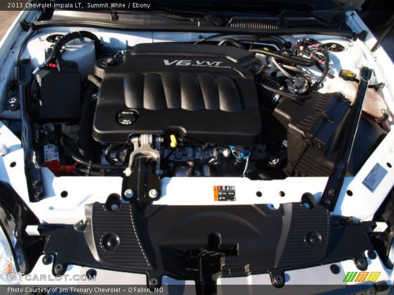 Summit White / Ebony 2013 Chevrolet Impala LT