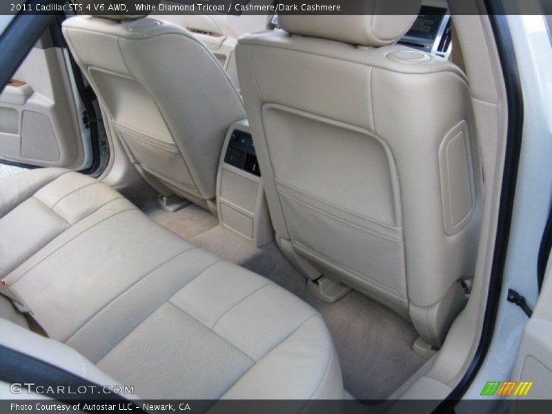White Diamond Tricoat / Cashmere/Dark Cashmere 2011 Cadillac STS 4 V6 AWD