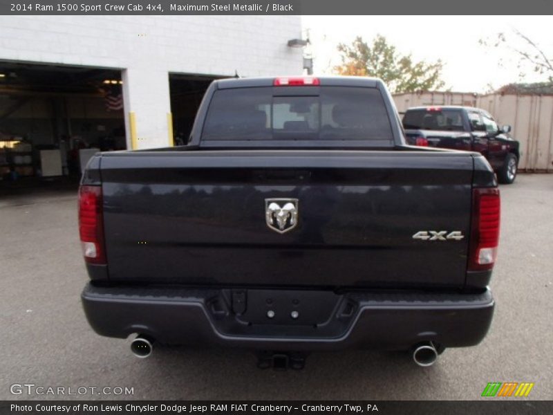 Maximum Steel Metallic / Black 2014 Ram 1500 Sport Crew Cab 4x4